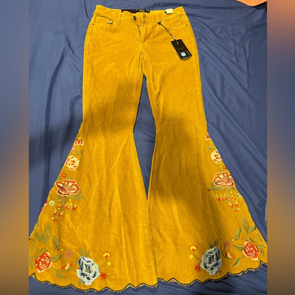 Bell bottom jeans